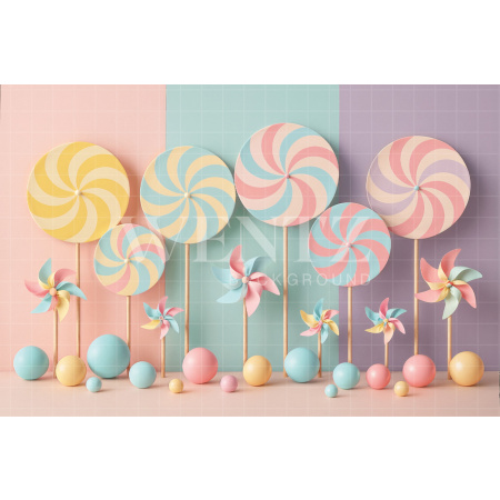 Fundo Fotográfico em Tecido Dia das Crianças / Backdrop 7802