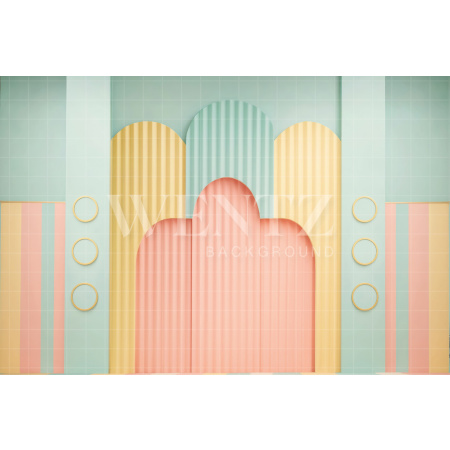 Fundo Fotográfico em Tecido Dia das Crianças / Backdrop 7740