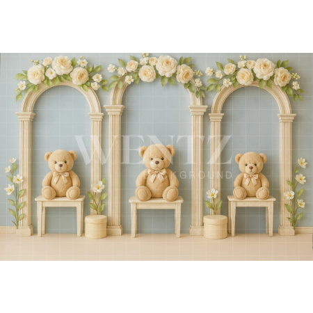 Fundo Fotográfico em Tecido Dia das Crianças / Backdrop 7735