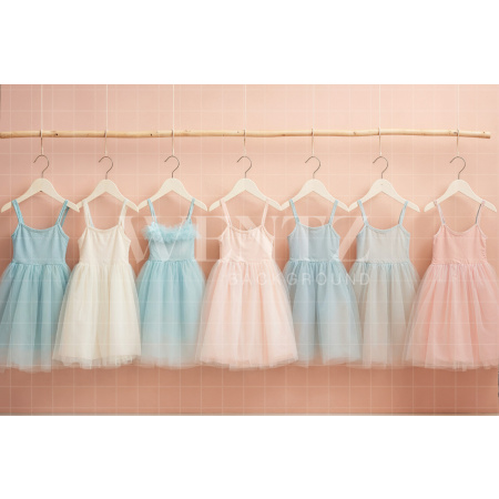 Fundo Fotográfico em Tecido Figurinos de Balé Dia das Crianças / Backdrop 7744