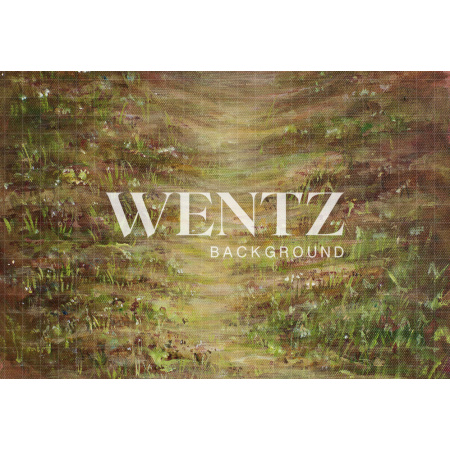 Fundo Fotográfico em Tecido Bosque Pintado a Mao / Backdrop CW001