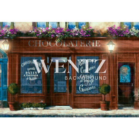 Fundo Fotográfico em Tecido Loja de Chocolate / Backdrop CW109