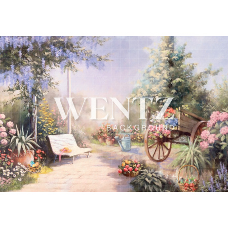 Fundo Fotográfico em Tecido Jardim de Páscoa / Backdrop CW51