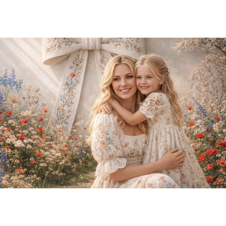 Fundo Fotográfico em Tecido Dia das Mães / Backdrop 8225