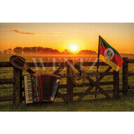 Fundo Fotográfico em Tecido Fazenda / Backdrop 7698