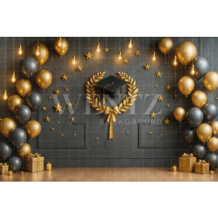 Fundo Fotográfico em Tecido Formatura / Backdrop 7819