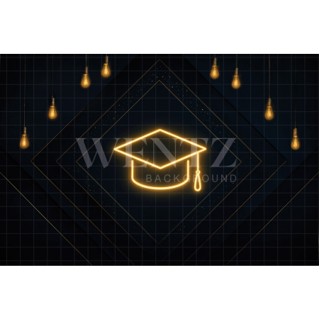 Fundo Fotográfico em Tecido Formatura / Backdrop 7858