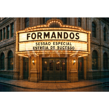 Fundo Fotográfico em Tecido Formatura / Backdrop 7932