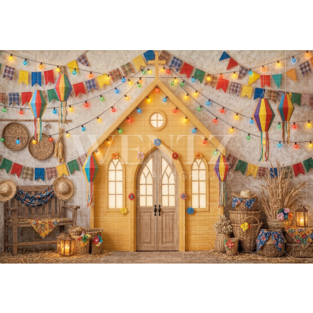 Fundo Fotográfico em Tecido Capela de São João / Backdrop 8265