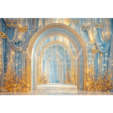 Fundo Fotográfico em Tecido Carnaval / Backdrop 8105