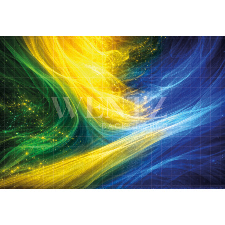 Fundo Fotográfico em Tecido Copa do Mundo de Futebol / Backdrop 8141