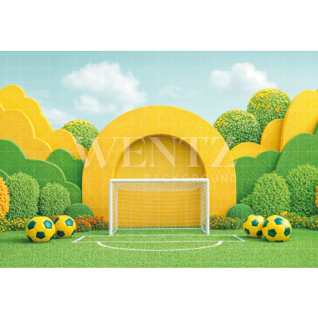 Fundo Fotográfico em Tecido Copa do Mundo de Futebol / Backdrop 8202