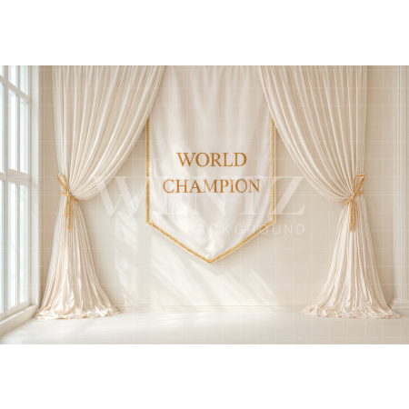 Fundo Fotográfico em Tecido Copa do Mundo de Futebol / Backdrop 8208