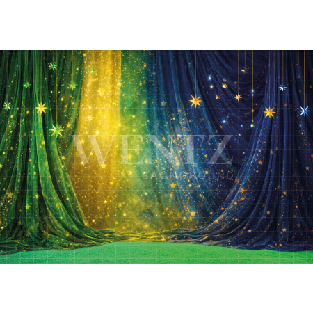 Fundo Fotográfico em Tecido Copa do Mundo de Futebol / Backdrop 8214