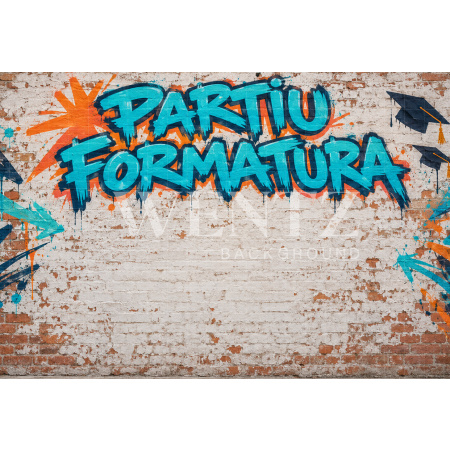 Fundo Fotográfico em Tecido Formatura / Backdrop 8958