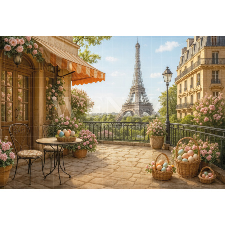 Fundo Fotográfico em Tecido Páscoa / Backdrop 8013