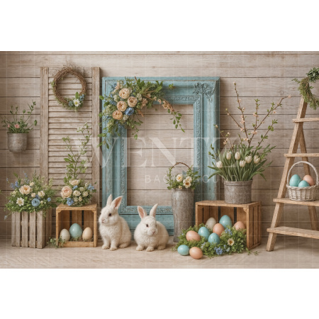 Fundo Fotográfico em Tecido Páscoa / Backdrop 8015