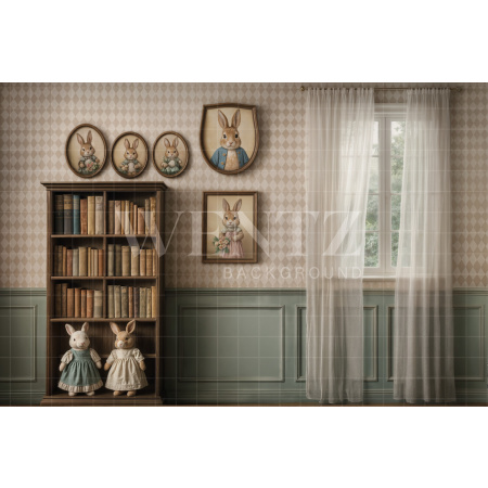 Fundo Fotográfico em Tecido Páscoa / Backdrop 8133