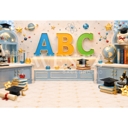 Fundo Fotográfico em Tecido ABC / Backdrop 8927