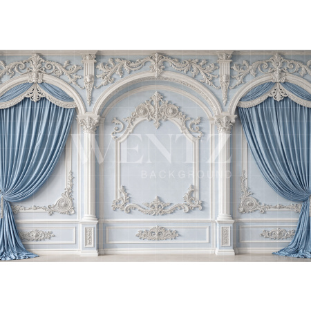 Fundo Fotográfico em Tecido Boiserie Dia das Mães / Backdrop 8255