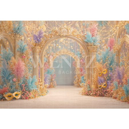 Fundo Fotográfico em Tecido Carnaval / Backdrop 8097