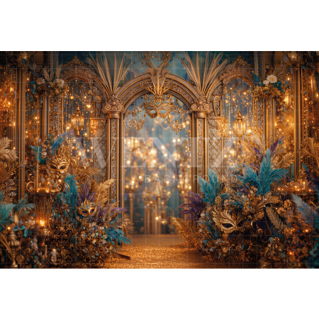 Fundo Fotográfico em Tecido Carnaval / Backdrop 8099