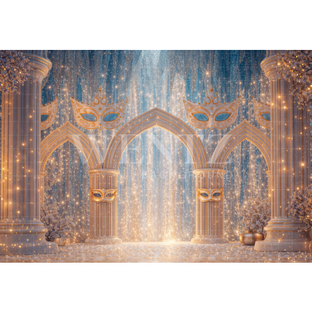 Fundo Fotográfico em Tecido Carnaval / Backdrop 8104