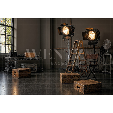 Fundo Fotográfico em Tecido Cinema Dia dos Pais / Backdrop 8344