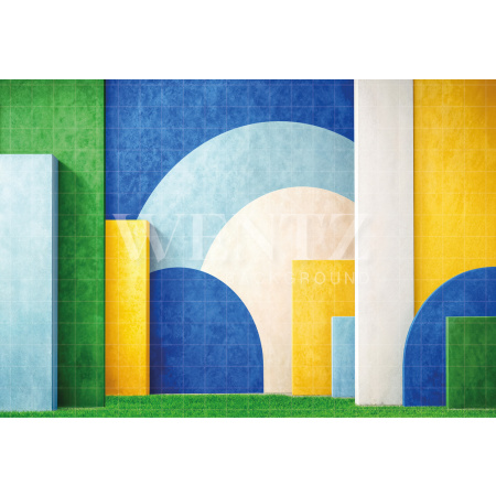 Fundo Fotográfico em Tecido Copa do Mundo de Futebol / Backdrop 8140