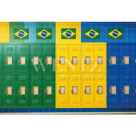 Fundo Fotográfico em Tecido Copa do Mundo de Futebol / Backdrop 8142