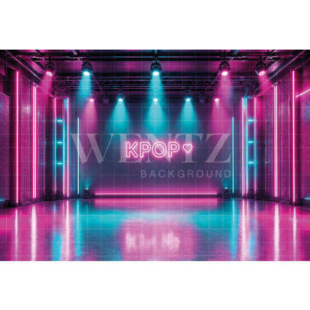 Fundo Fotográfico em Tecido Dia das Crianças K-pop / Backdrop 8605