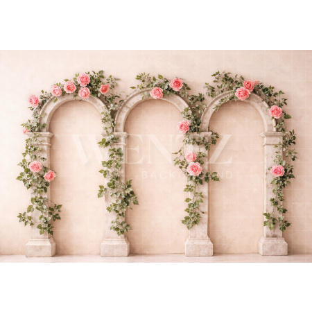 Fundo Fotográfico em Tecido Dia das Mães Arcos / Backdrop 8175