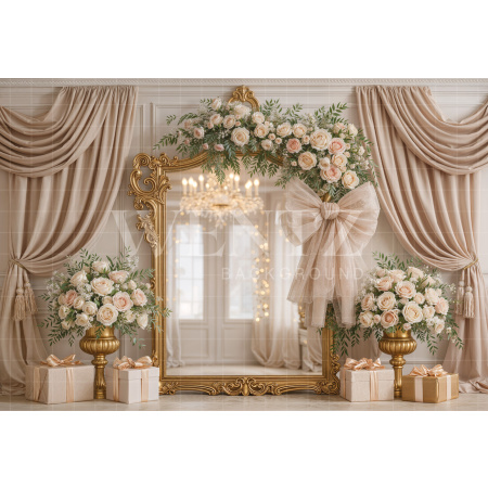 Fundo Fotográfico em Tecido Dia das Mães / Backdrop 8121