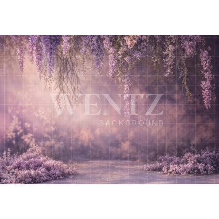 Fundo Fotográfico em Tecido Dia das Mães Floral / Backdrop 8118