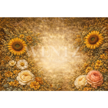 Fundo Fotográfico em Tecido Dia das Mães Floral / Backdrop 8250