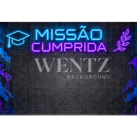 Fundo Fotográfico em Tecido Formatura / Backdrop 8955