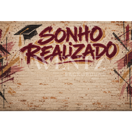 Fundo Fotográfico em Tecido Formatura / Backdrop 8957