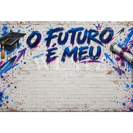 Fundo Fotográfico em Tecido Formatura / Backdrop 8959