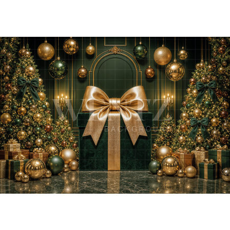 Fundo Fotográfico em Tecido Natal / Backdrop 8460