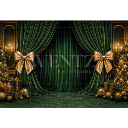 Fundo Fotográfico em Tecido Natal / Backdrop 8464