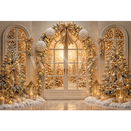 Fundo Fotográfico em Tecido Natal / Backdrop 8470