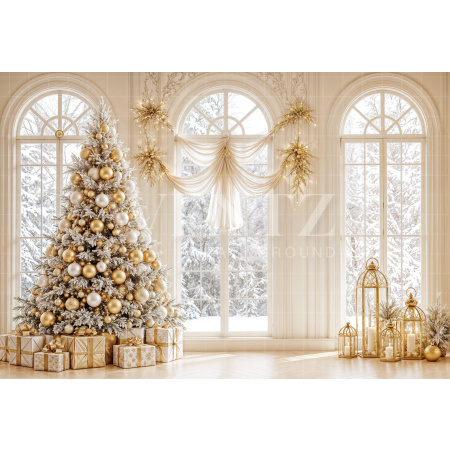 Fundo Fotográfico em Tecido Natal / Backdrop 8529