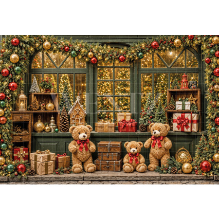 Fundo Fotográfico em Tecido Natal / Backdrop 8564