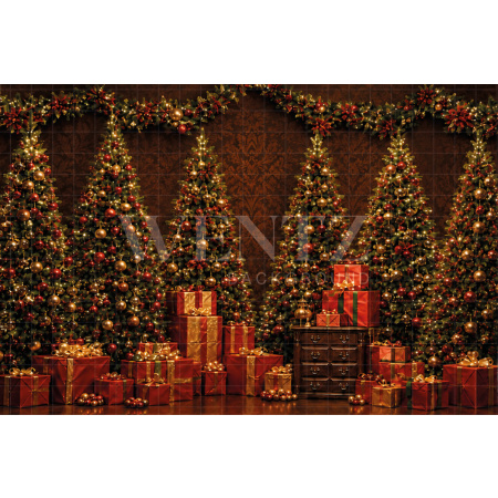 Fundo Fotográfico em Tecido Natal / Backdrop 8831