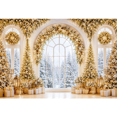 Fundo Fotográfico em Tecido Natal / Backdrop 8841