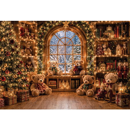 Fundo Fotográfico em Tecido Natal Mágico / Backdrop 8513
