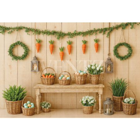 Fundo Fotográfico em Tecido Páscoa / Backdrop 8016