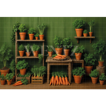 Fundo Fotográfico em Tecido Páscoa / Backdrop 8033