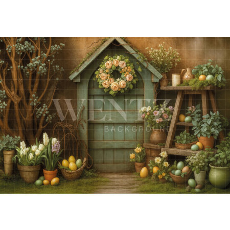 Fundo Fotográfico em Tecido Páscoa / Backdrop 8036