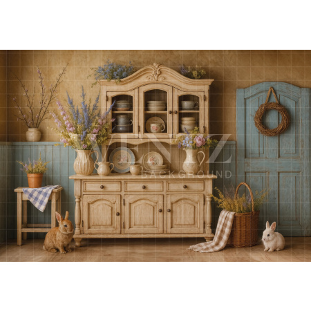 Fundo Fotográfico em Tecido Páscoa / Backdrop 8044